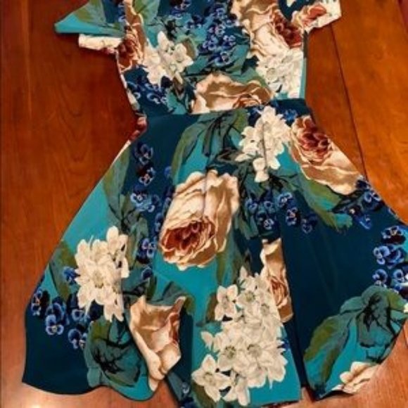 Corey Lynn Calter Blue Size 0 Dress - Picture 3 of 5